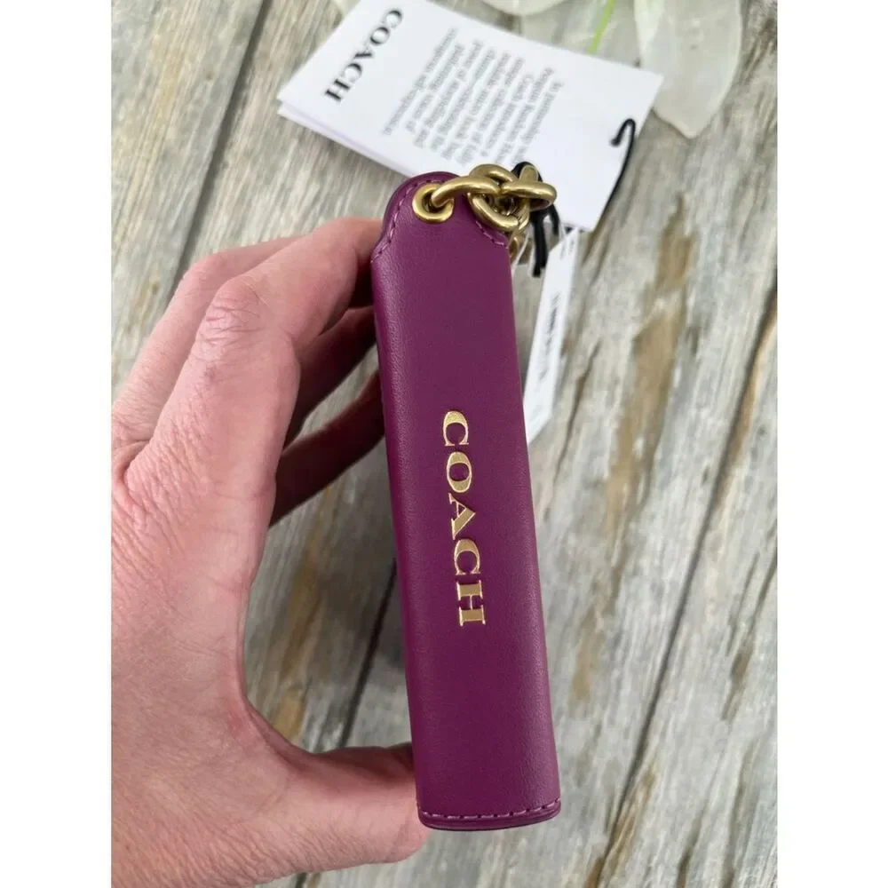 Coach 'Friday I'm In Love' Book Charm Keychain Purse Bag